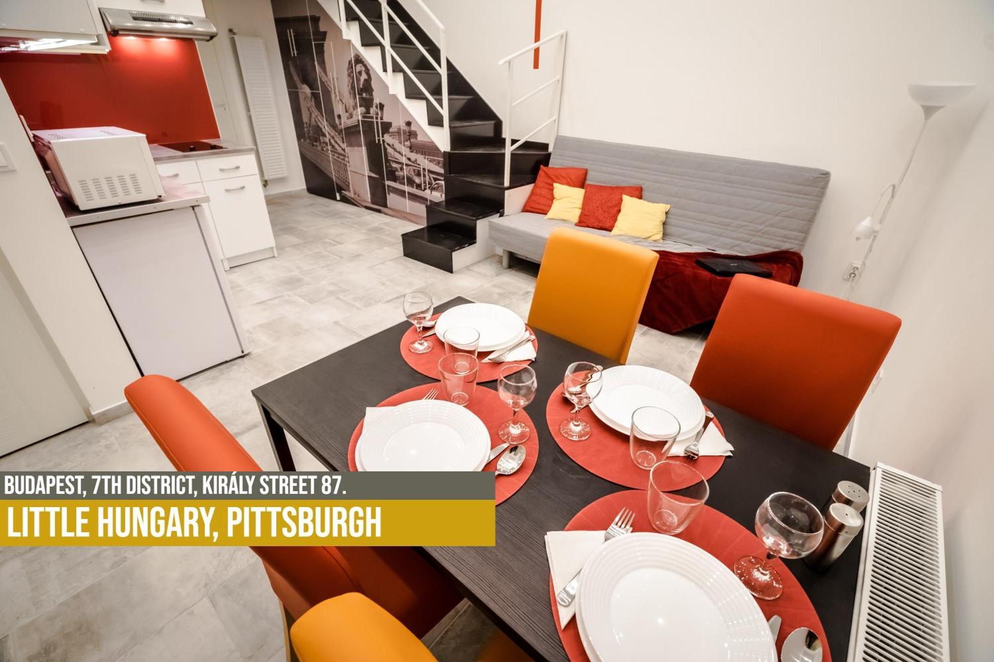 Little Americas Kiraly Street Apartments بودابست المظهر الخارجي الصورة
